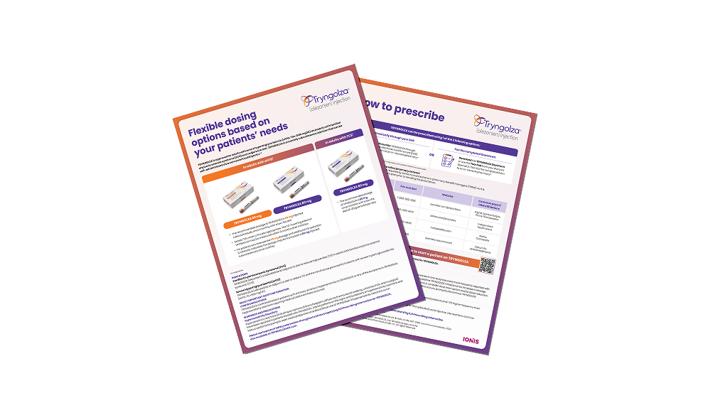 TRYNGOLZA Dosing Card